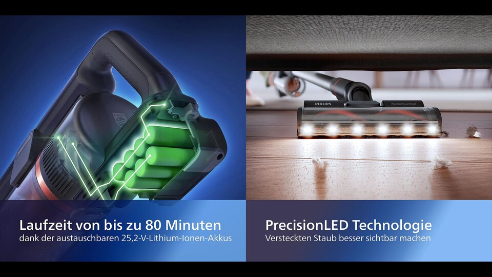 Die Akkus lassen sich nach Jahren der Abnutzung einfach austauschen - kein Grund, einen neuen zu kaufen.