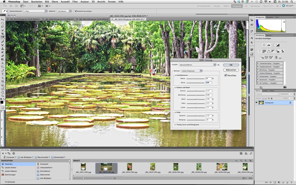 Adobe Photoshop CS5: anspruchsvoll und CPU-hungrig