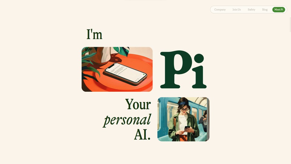 Pi will nicht nur ein Chatbot, sondern ein persönlicher Assistent sein.