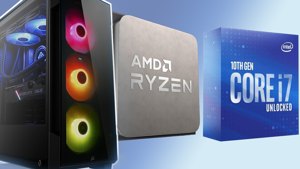 Für sein neues System hat Plus-User yannickgon die Wahl zwischen CPUs von Intel oder AMD. Unser Experte listet die Vorteile auf.