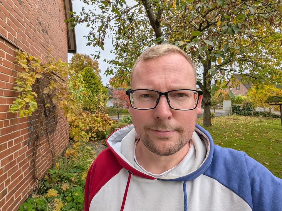 Bei direktem Tageslicht