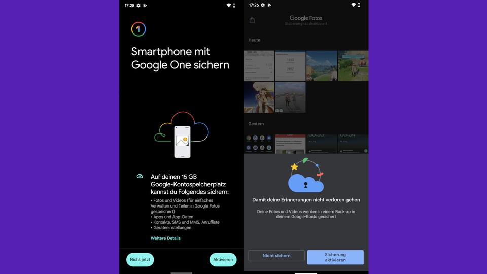 Nachfragen über Nachfragen - die ersten Tage mit dem Pixel 6a ist Google sehr kommunikativ.