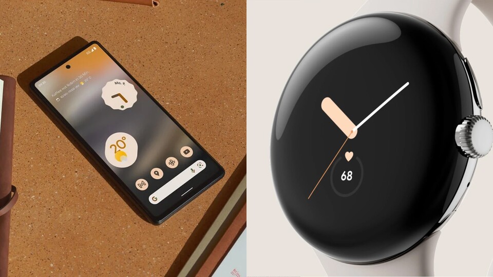Das Google Pixel 6a wird auch mit der kommenden Pixel-Watch kompatibel sein.