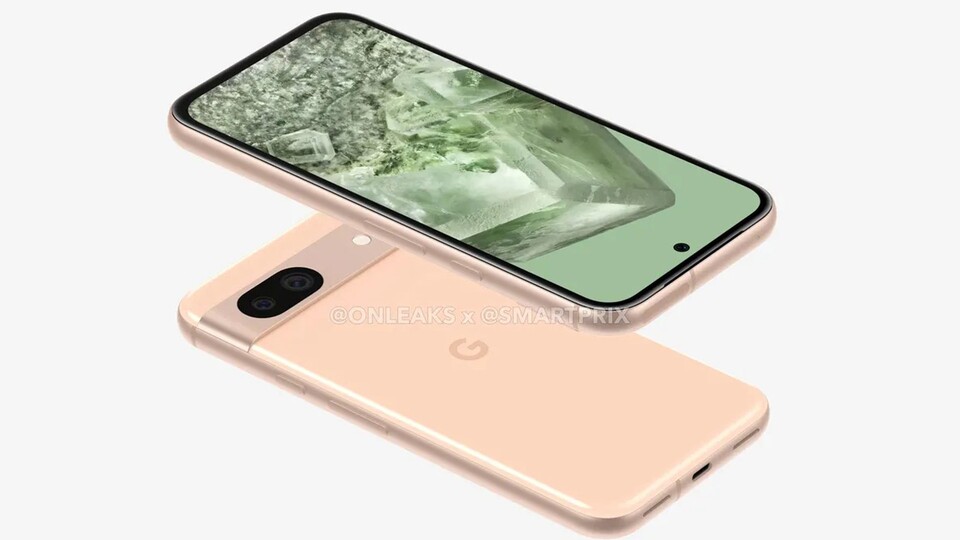 The Pixel 8a is said to be significantly rounder than its predecessor. (Source: OnLeaks)