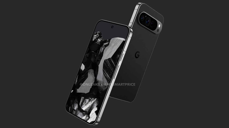 Erste Bilder zum Pixel 9 sind bereits aufgetaucht. (Bild: mysmartprice, onleaks)