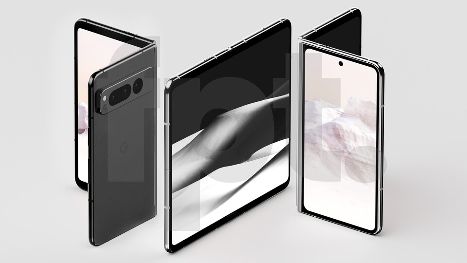 Das Galaxy Fold von Samsung bekommt endlich Konkurrenz vom Pixel Fold. (BILD: fpt)