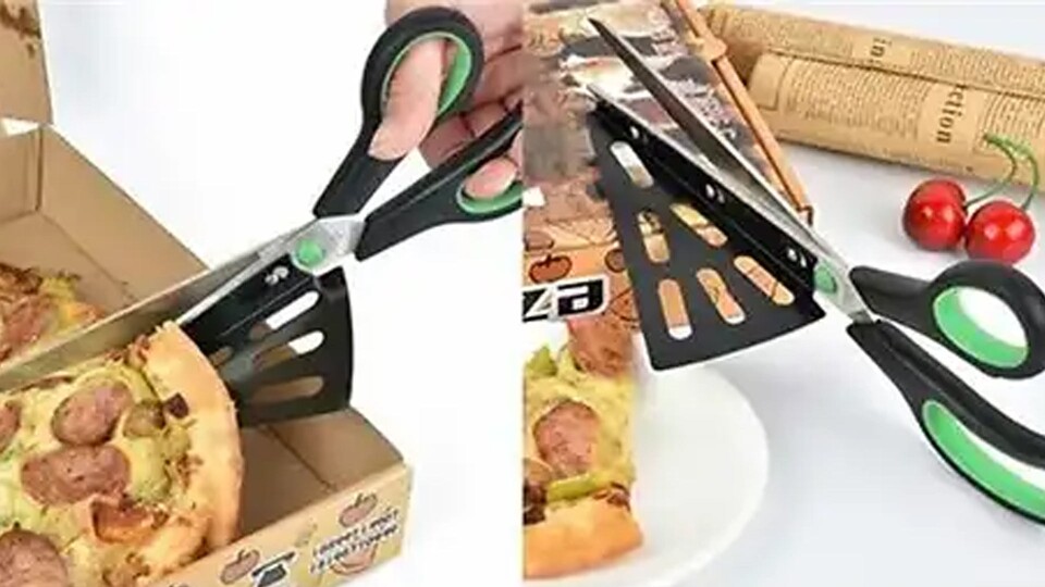 Diese nützliche Servicehilfe ist das gewisse Extra, das diese Schere richtig nützlich macht.