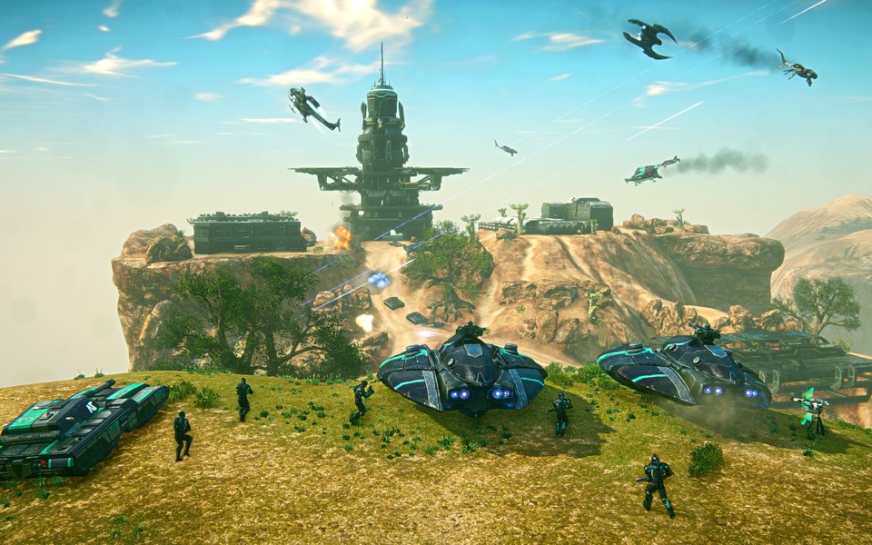 Sony Online Entertainment hat detaillierte Plände für die kommenden drei Jahre des Online-Shooters PlanetSide 2.