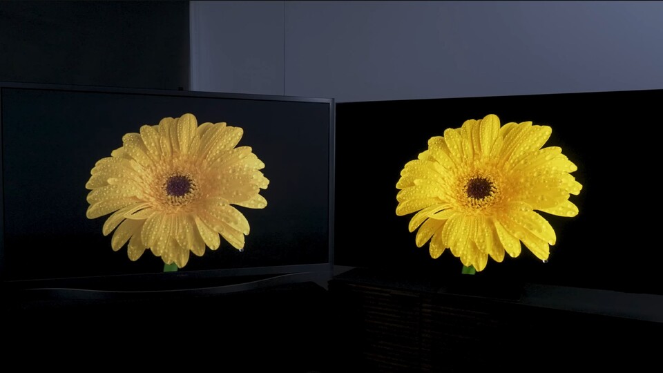 Nun verliert der Plasma-TV auf der linken Seite deutlich an Boden. (Bild: Digital Trends)