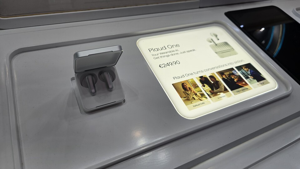 Der Plaud One soll im Oktober für 250 Euro an den Markt gehen.
