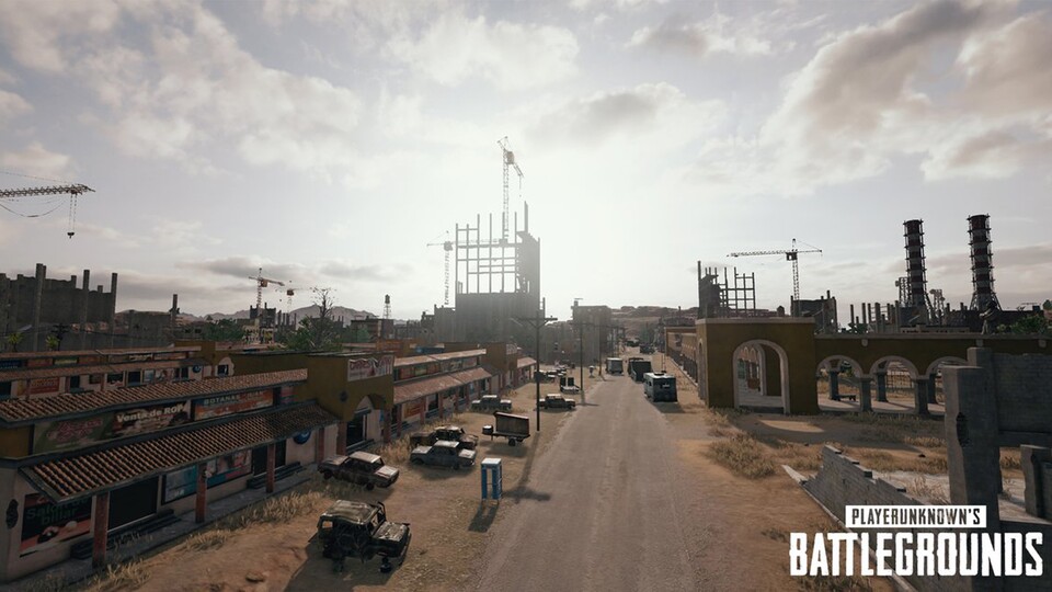 Die neue Wüsten Map für PUBG: Spieler haben ab einem Zeitpunkt nach Release die Wahl.