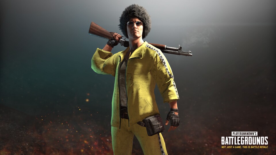 Dieser und vier weitere neue Skins für Playerunknown's Battlegrounds bleiben den Käufern der Gamescom Invitational Crates vorbehalten.