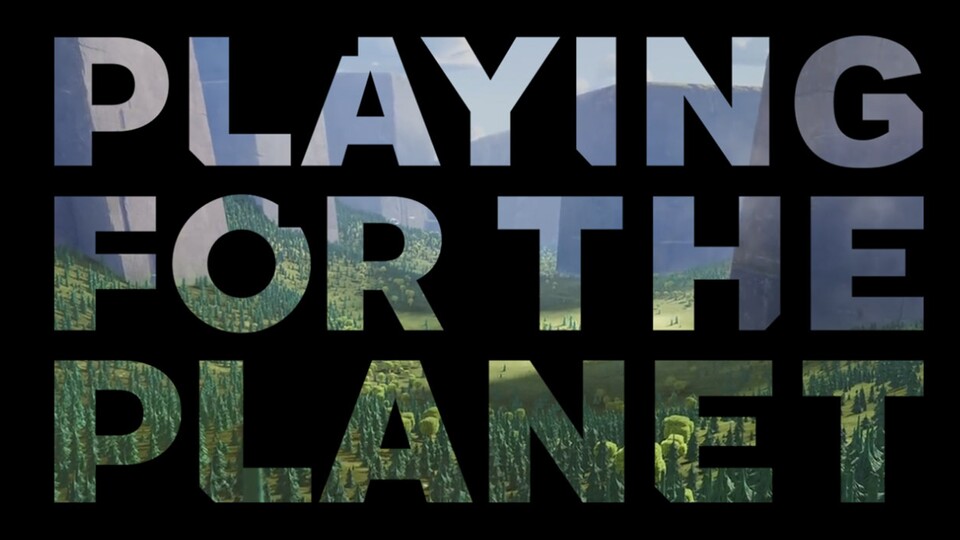 Mit Playing for the Planet möchten Videospiel-Hersteller bis 2030 den Klimawandel bekämpfen. Das Vorhaben ist jedoch nicht frei von Kritik.