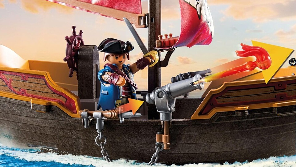 Ein Schiff, dass ihr tatäschlich im Wasser fahren lassen könnt. Und das dazu mit einem extrem hohen Detailgrad.