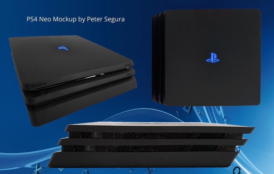 PlayStation 4 Neo - Mockup