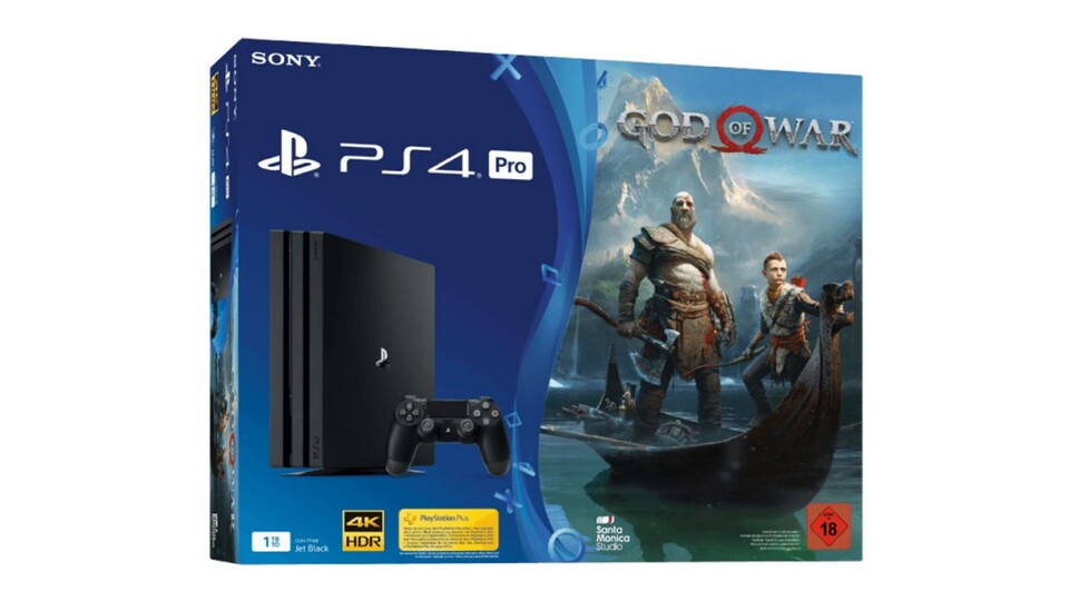 Die Playstation 4 Pro + God of War sind eine hervorragende Kombi zum Start.