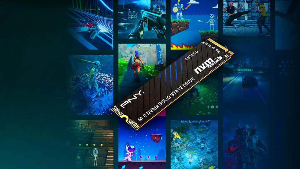 Die CS3250 verkürzt nicht nur die Ladezeiten in euren Spielen, sondern sorgt auch für weniger Ruckler bei dynamischem Texture-Streaming.