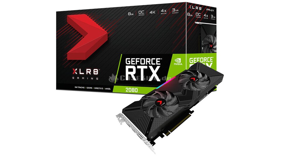 PNY GeForce RTX 2080 XLR8 für 699 €