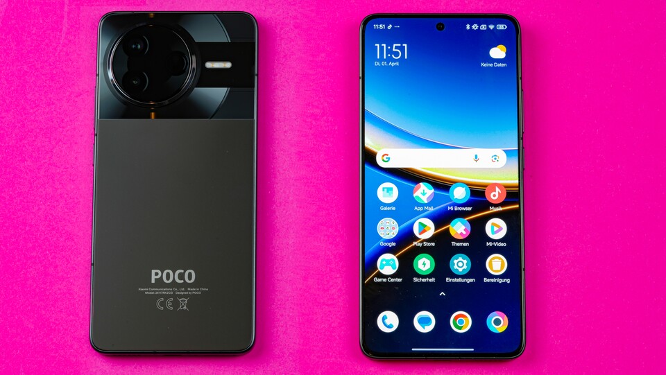 Die Hardware des Xiaomi Poco F7 Pro ist ein Knaller: Snapdragon, großer Akku und ein tolles, helles Display.