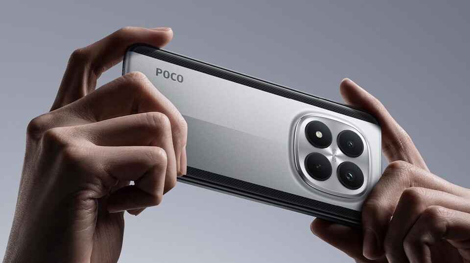 Nicht viel investieren müssen, ohne sich am Ende für die Spielzeugoptik des neuen Telefons schämen zu müssen: Das geht mit dem Poco M8 Pro.