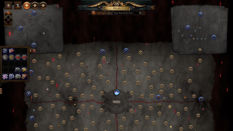 Das neue UI des World Atlas.