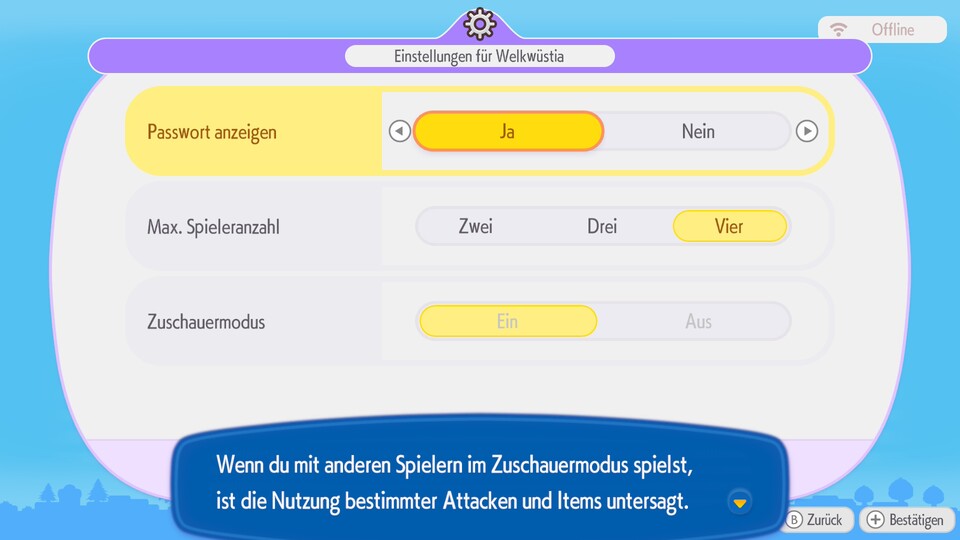 Der Zuschauermodus ist praktisch, wenn ihr keine ungewollten Änderungen an eurer Welt durch fremde Besucher haben möchtet.