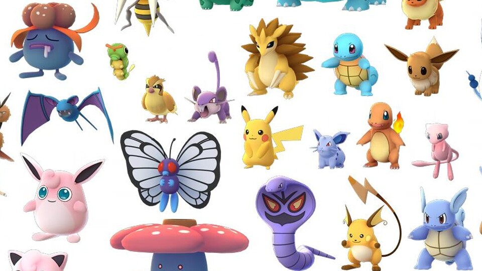 Pokémon Go - Alle Taschenmonster in der Übersicht.