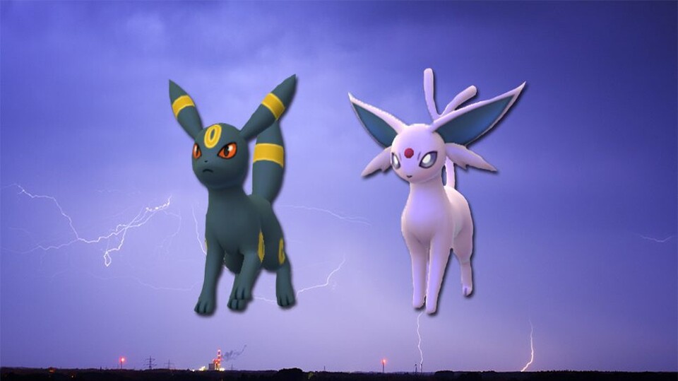 Pokémon GO bietet uns neue Evoli-Formen: Nachtara und Psiana.