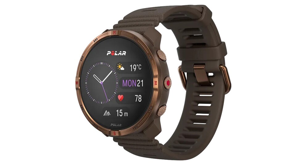Hättet ihr das gedacht? Polar bietet die längste garantierte Update-Laufzeit. (BIld: Polar)