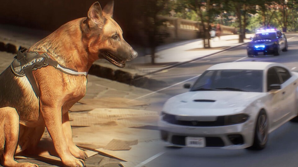 UE5-Grafik, Polizeihunde und Waffen: Im neuen Police Simulator schreibt ihr nicht nur Knöllchen in der Innenstadt