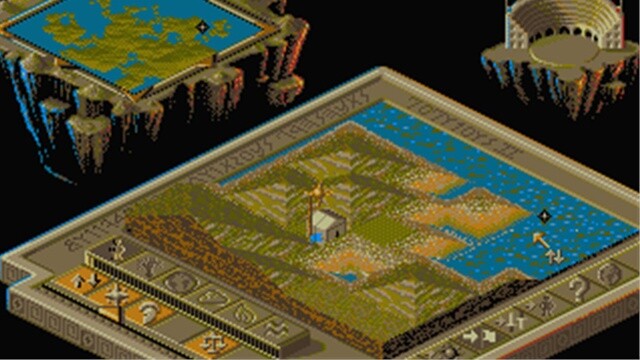 In Populous 2 übernimmt der Spieler die Rolle eines Göttersohns von Zeus.