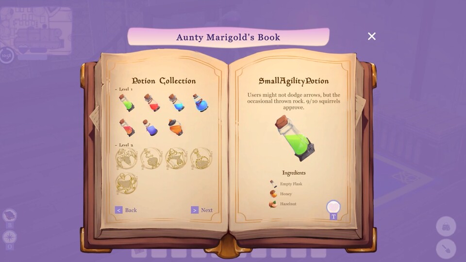 Stärkere Tränke schaltet ihr später frei.