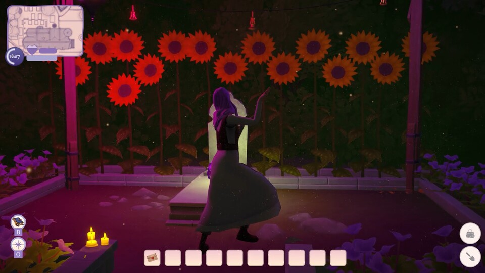 Auf Wunsch vieler Testspielerinnen und -spieler könnt ihr auf Tante Marigolds Grab tanzen.