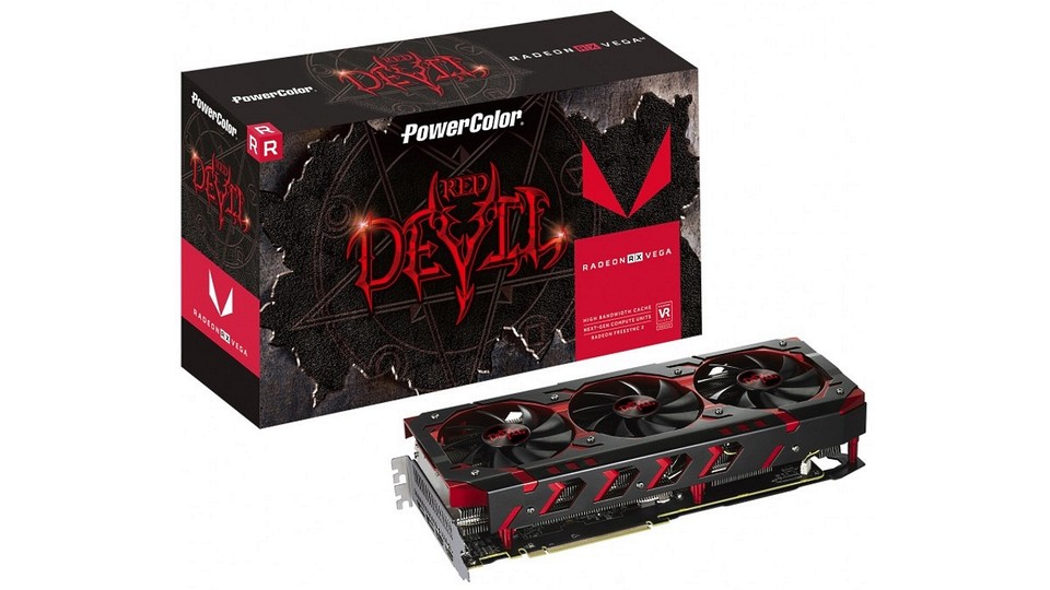 Die Powercolor Radeon RX Vega 64 Red Devil ist für Anfang Dezember 2017 geplant.