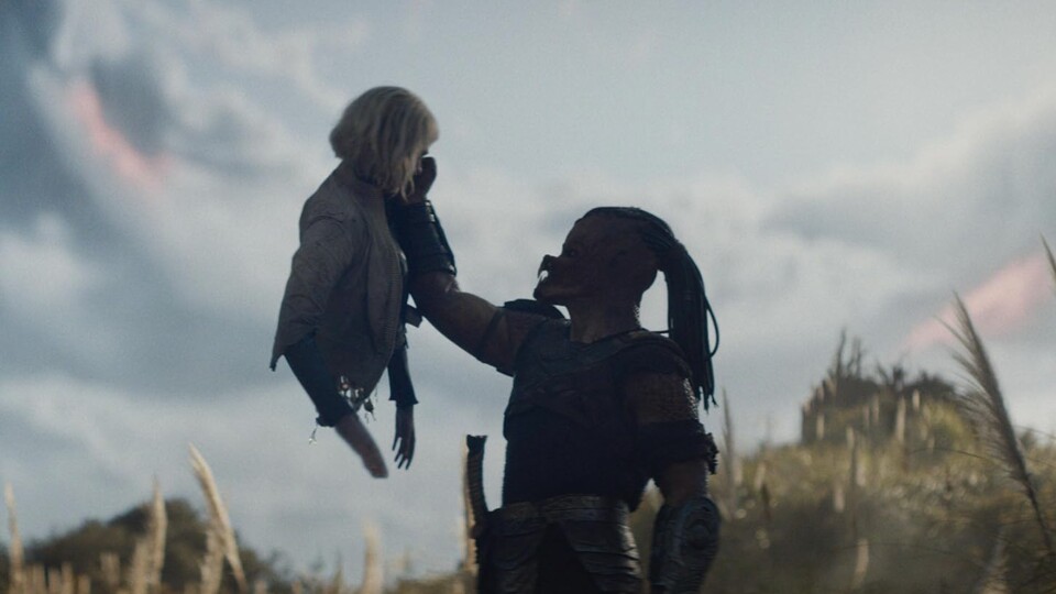 Ein außerirdischer Großwildjäger und die Hälfte eines Weyland-Yutani-Androiden geben eine überraschend sympathische Kombination dar. Bildquelle: Disney20th Century Studios