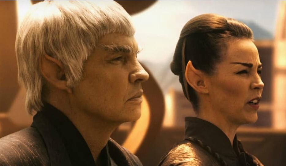 In Prelude to Axanar spielte Gary Graham (links) den vulkanischen Botschafter Soval - genau wie in der offiziellen Star Trek-Serie Enterprise.