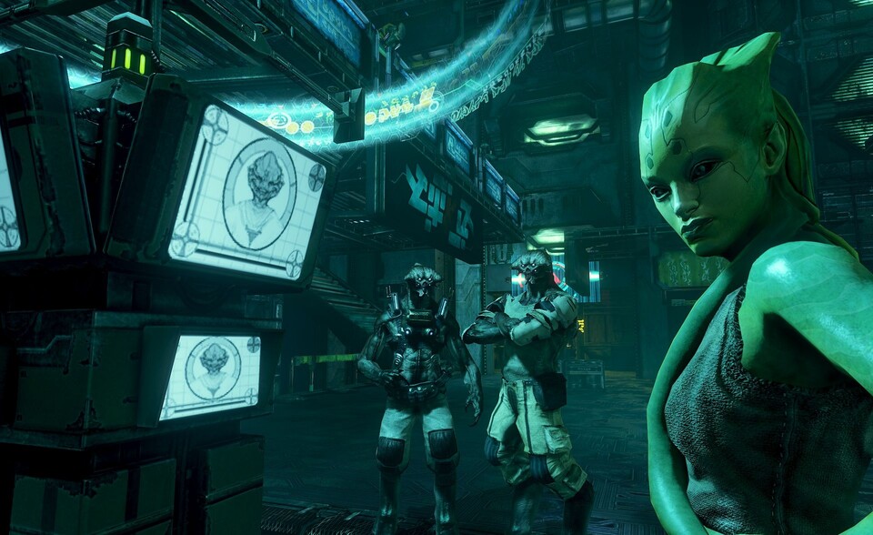 Im E3-Cinematic Trailer zu Prey 2 kämpft sich Sheriff Killian Samuels durch eine Alien-Metropole auf dem Planeten Exodus. 