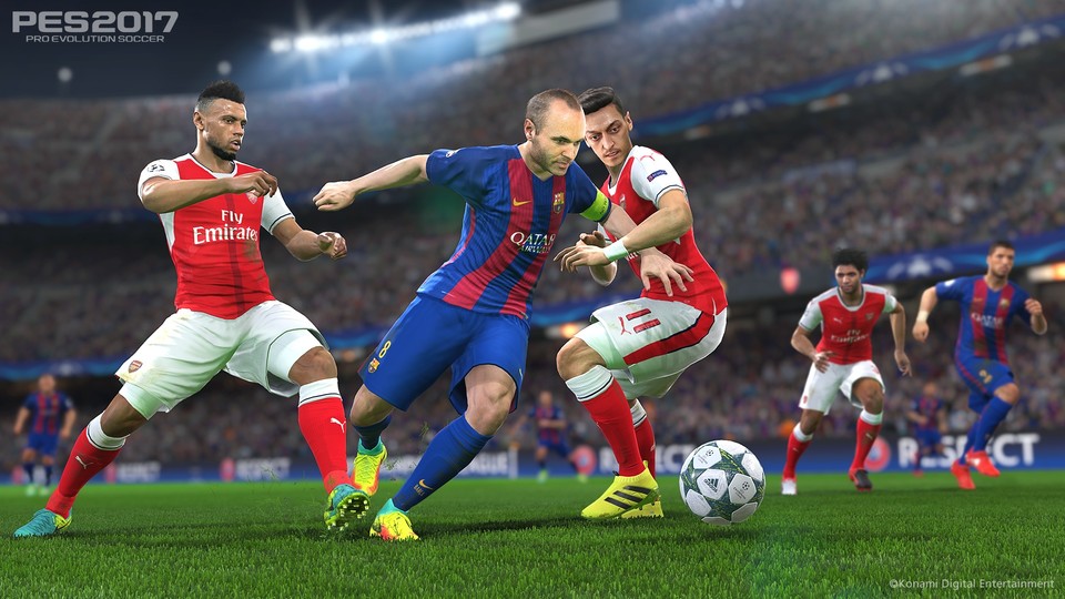 Die PC-Demo von Pro Evolution Soccer 2017 ist bei Steam erhältlich.