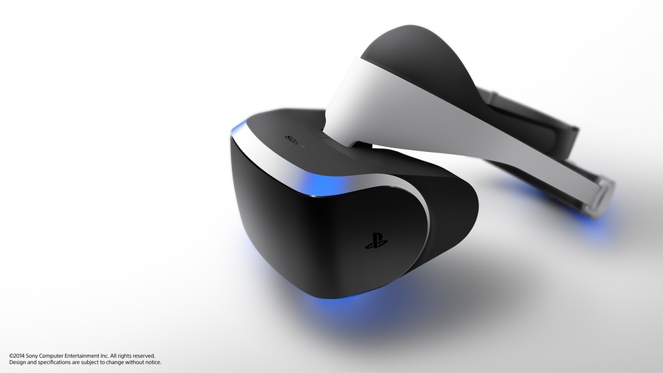 Sonys VR-Brille Projekt Morpheus ist von der Bauweise der Oculus Rift sehr ähnlich.