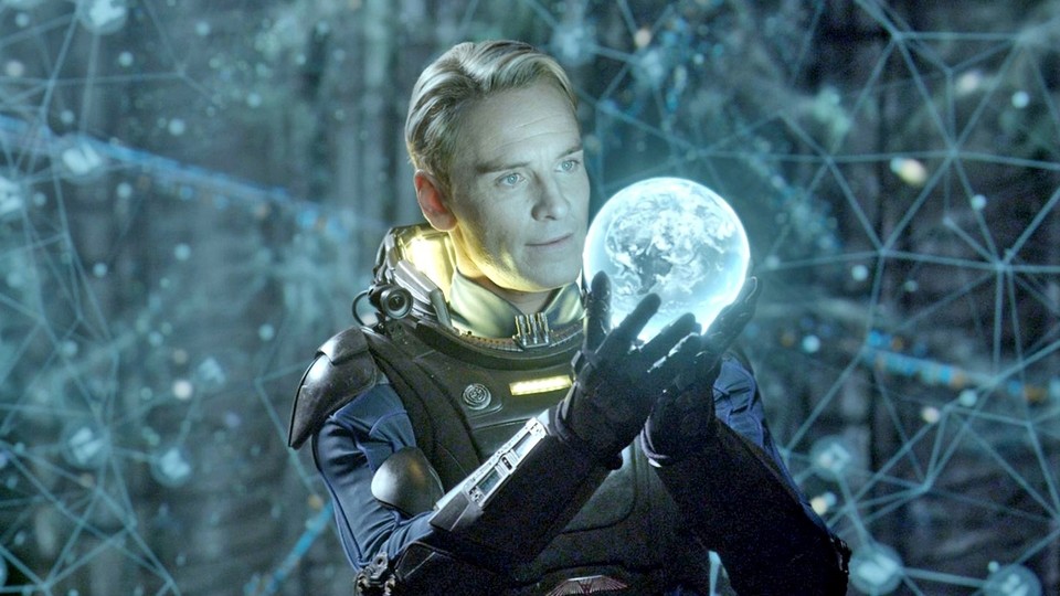 Schauspieler Michael Fasbender aus Prometheus spielt auch im Sequel Alien: Covenant mit - in veränderter Optik.