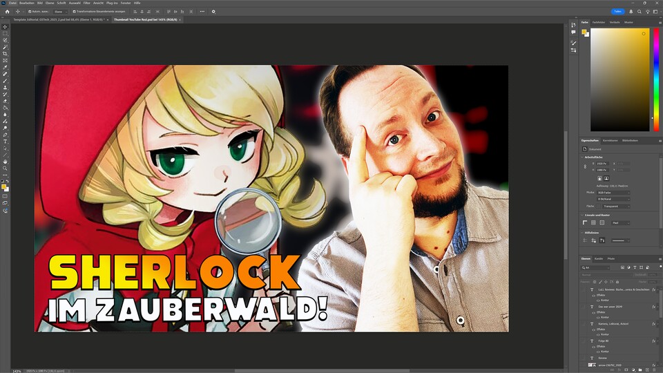 Gerade bei der Bildbearbeitung ist ein großes Display von enormem Vorteil. (Bildquelle: Maxe S., GameStar)