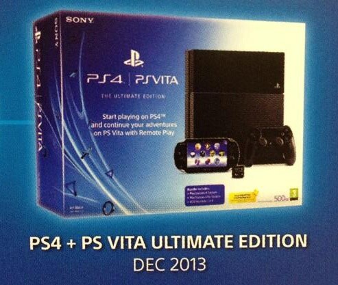 Sony plant ein Bundle bestehend aus der PS4 und der PS Vita ins Weihnachtsgescäft zu bringen.