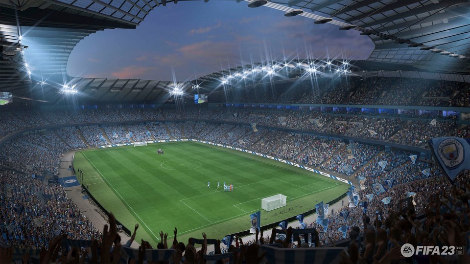 FIFA 23 bringt euch Stadionatmosphäre direkt ins Wohnzimmer.
