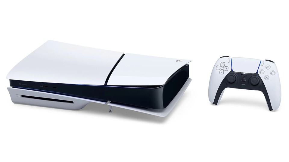 Kompakter, aber technisch identisch: Die PS5 Slim ist die platzsparende Alternative zum Originalmodell.