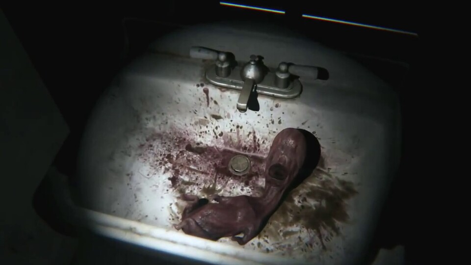 Der Fötus im Waschbecken erinnert stark an Eraserhead, das Erstlingswerk von Regisseur David Lynch.