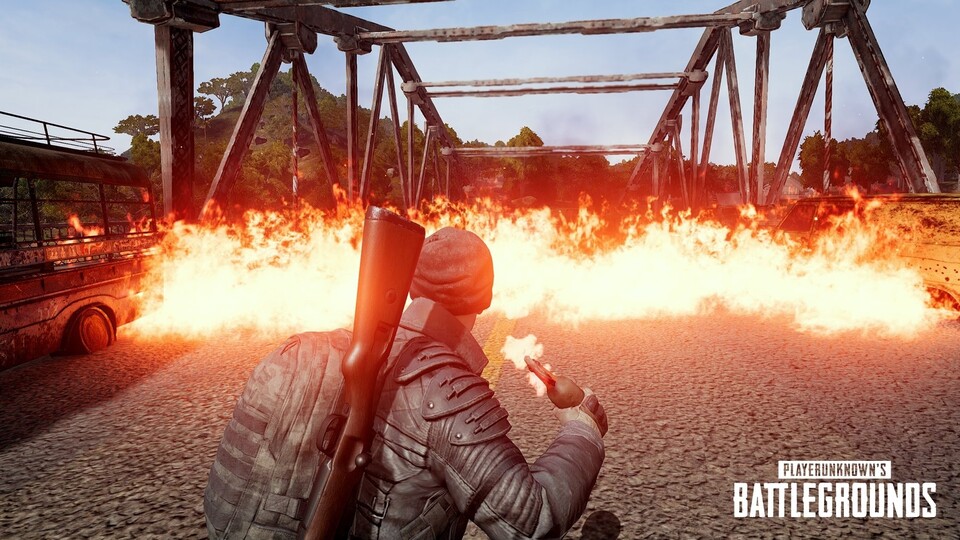 Der neue Molotow bietet eine ganz neue Art, die berüchtigte Milbase-Brücke in PUBG zu sperren, zumindest für Fußgänger.