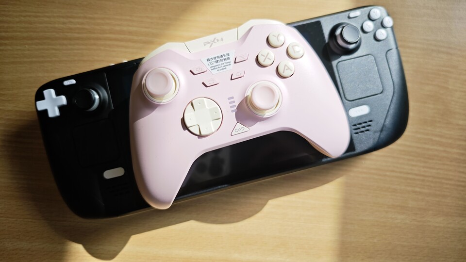 Der PXN P5 Pink hat ungewöhnlich viele Features, für einen so günstigen Controller. (Bildquelle Duy Linh DinhGameStar Tech)