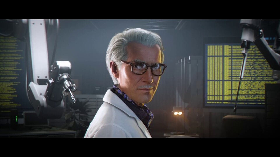 Auch Erfinder Q kehrt in First Light zurück und erinnert an sein Aussehen aus den alten Bond-Filmen.