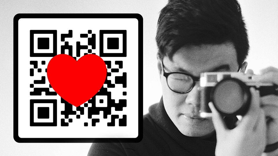 Linh hat sich etwas aus den Easter Eggs in Alan Wake abgeschaut: QR-Codes. Er verwendet sie für digitale Geschenke an besondere Menschen. (Bildquelle: Duy Linh Dinh, GameStar Tech und QR-Code-Generator)