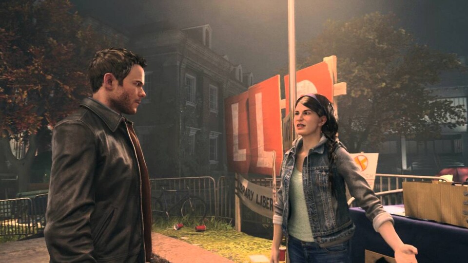 Amy ist in Quantum Break eine studentische Aktivistin und ihr Schicksal hängt von euren Entscheidungen ab.